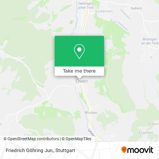 Friedrich Göhring Jun. map