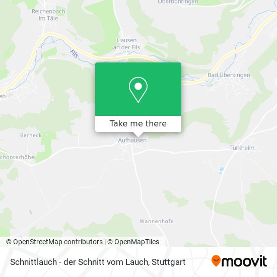 Карта Schnittlauch - der Schnitt vom Lauch
