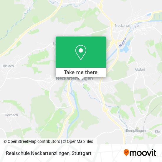 Карта Realschule Neckartenzlingen