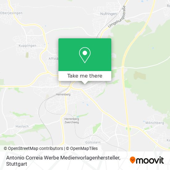 Antonio Correia Werbe Medienvorlagenhersteller map