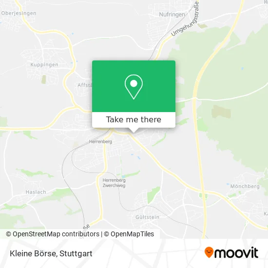 Карта Kleine Börse