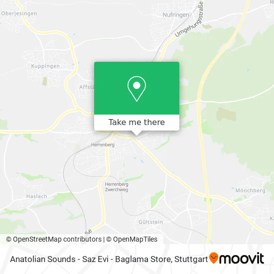 Карта Anatolian Sounds - Saz Evi - Baglama Store