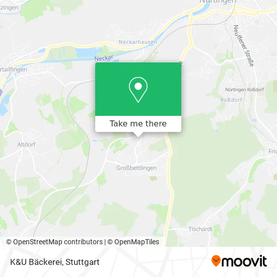 Карта K&U Bäckerei