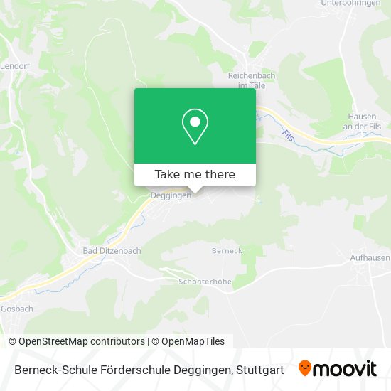 Berneck-Schule Förderschule Deggingen map