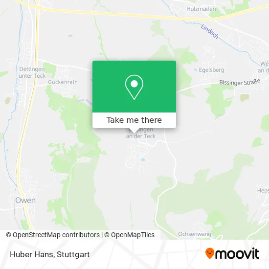 Карта Huber Hans