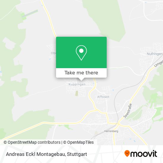 Andreas Eckl Montagebau map