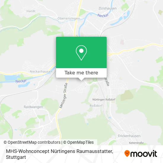 Карта MHS-Wohnconcept Nürtingens Raumausstatter