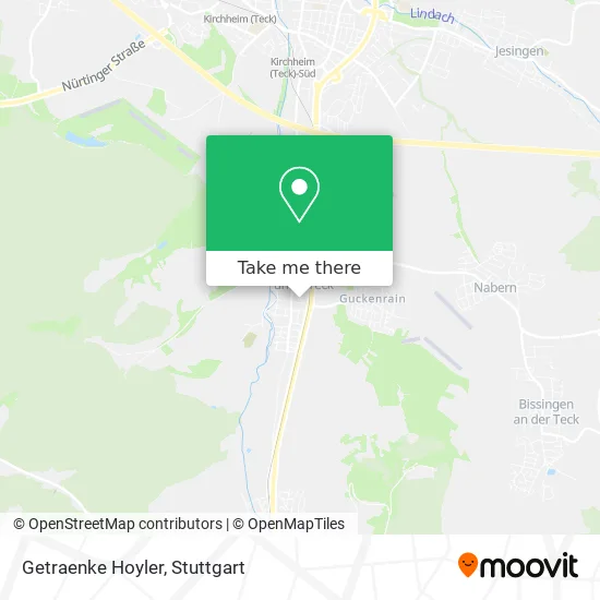 Карта Getraenke Hoyler