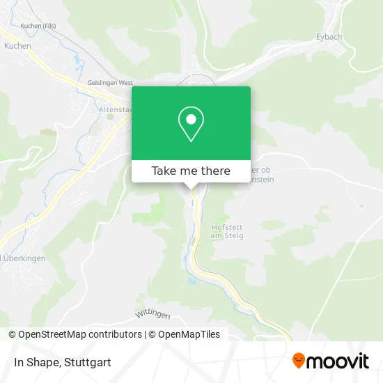 Карта In Shape