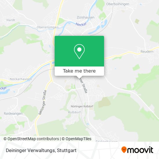 Deininger Verwaltungs map