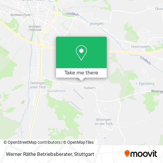 Werner Räthe Betriebsberater map