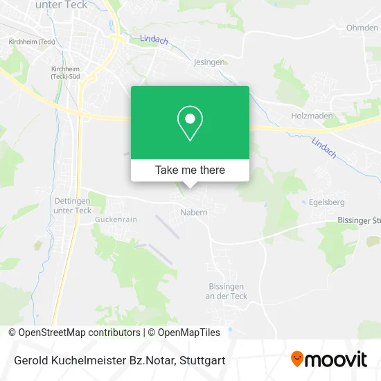 Карта Gerold Kuchelmeister Bz.Notar