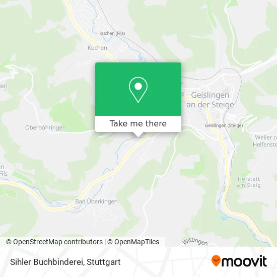 Карта Sihler Buchbinderei