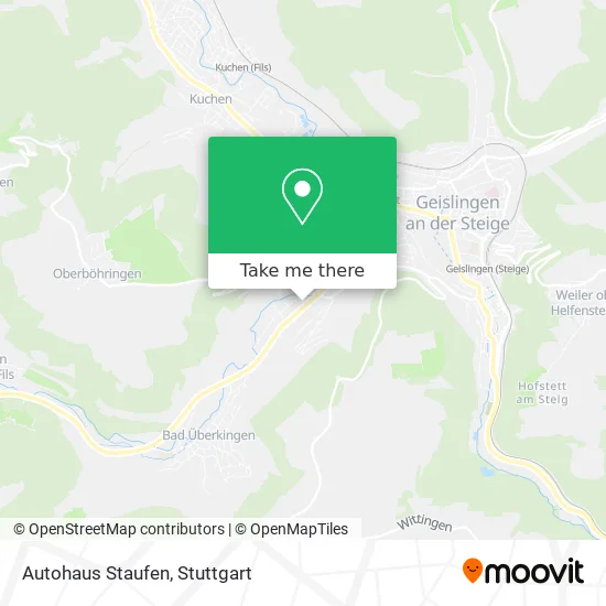 Карта Autohaus Staufen
