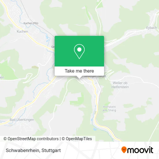 Карта Schwabenrhein