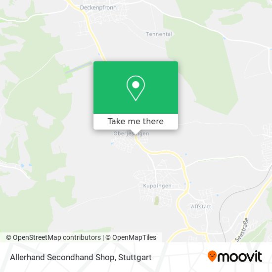 Allerhand Secondhand Shop map