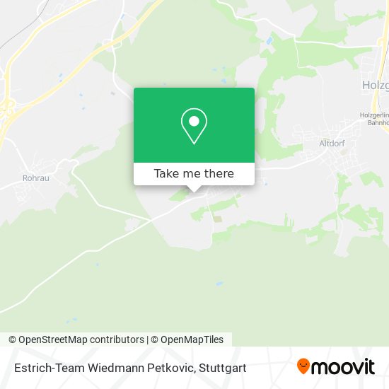 Estrich-Team Wiedmann Petkovic map