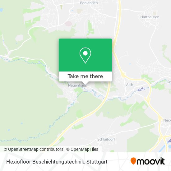 Flexiofloor Beschichtungstechnik map