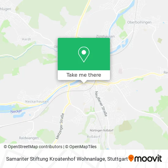 Карта Samariter Stiftung Kroatenhof Wohnanlage