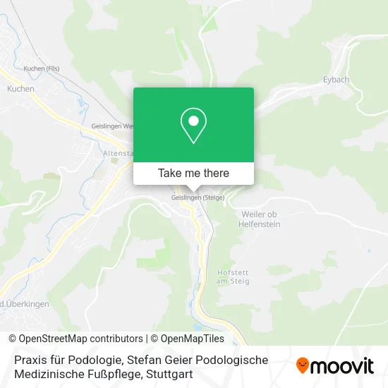 Praxis für Podologie, Stefan Geier Podologische Medizinische Fußpflege map