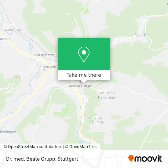 Карта Dr. med. Beate Grupp
