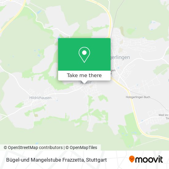 Bügel-und Mangelstube Frazzetta map