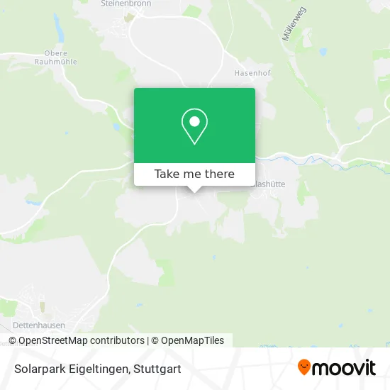 Карта Solarpark Eigeltingen