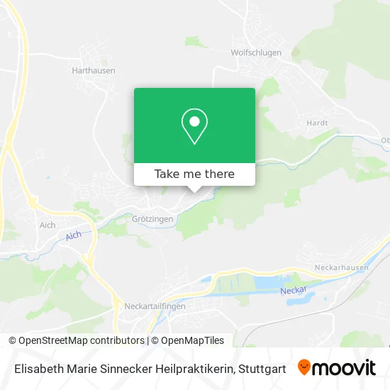 Карта Elisabeth Marie Sinnecker Heilpraktikerin