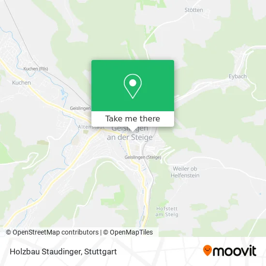 Карта Holzbau Staudinger