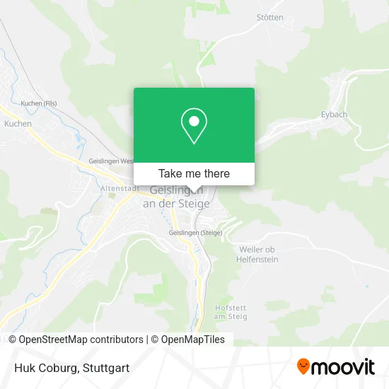Карта Huk Coburg