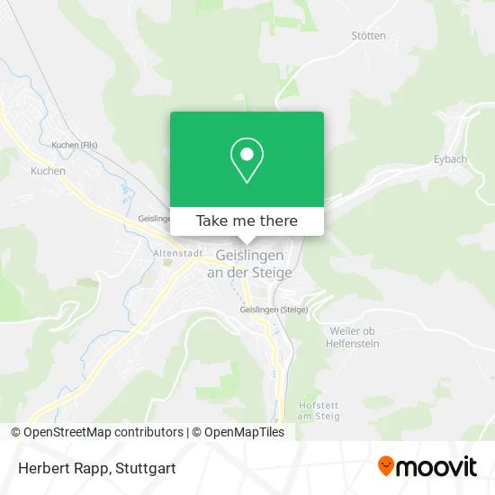 Herbert Rapp map