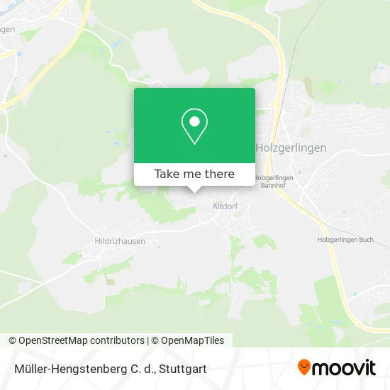 Карта Müller-Hengstenberg C. d.