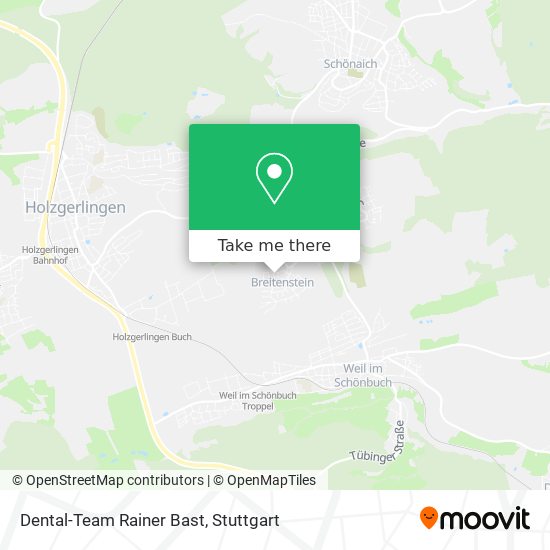 Dental-Team Rainer Bast map