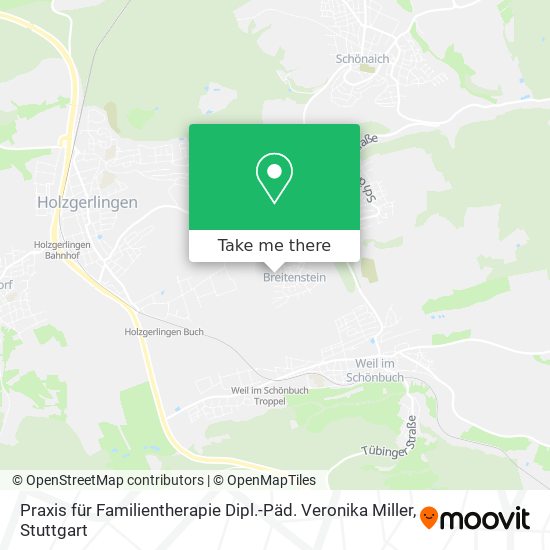 Praxis für Familientherapie Dipl.-Päd. Veronika Miller map