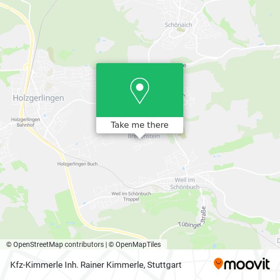 Карта Kfz-Kimmerle Inh. Rainer Kimmerle