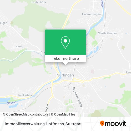 Immobilienverwaltung Hoffmann map
