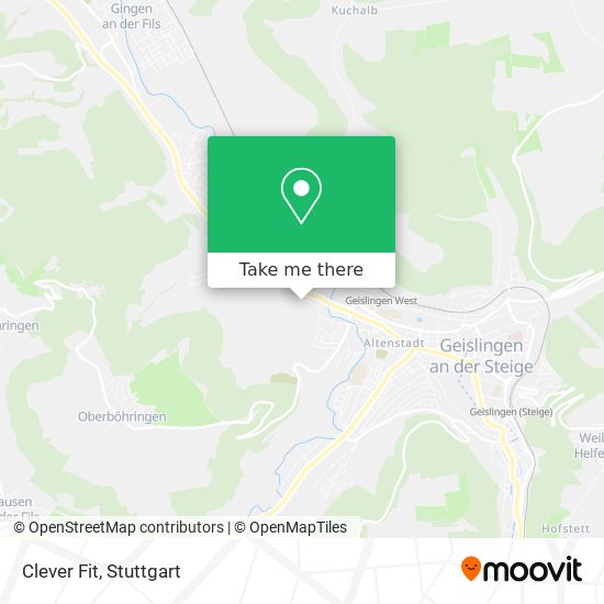 Clever Fit map