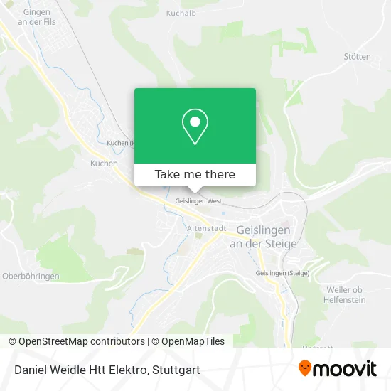 Карта Daniel Weidle Htt Elektro