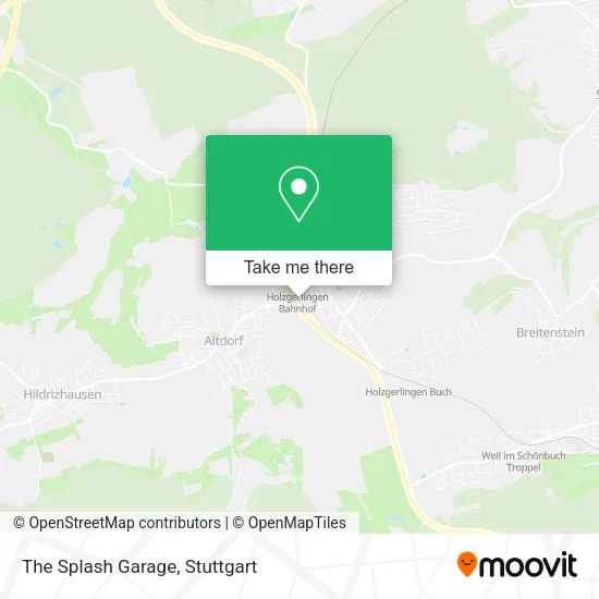 Карта The Splash Garage