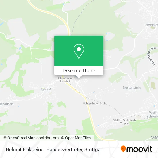 Карта Helmut Finkbeiner Handelsvertreter