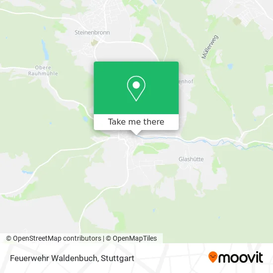 Карта Feuerwehr Waldenbuch
