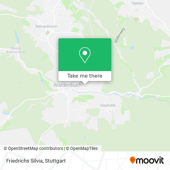 Friedrichs Silvia map