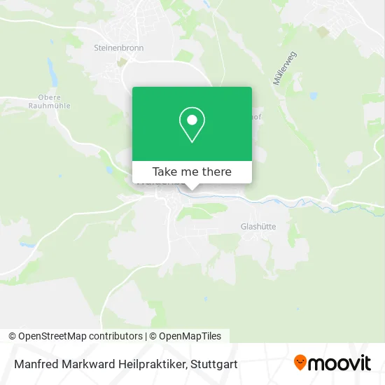 Карта Manfred Markward Heilpraktiker