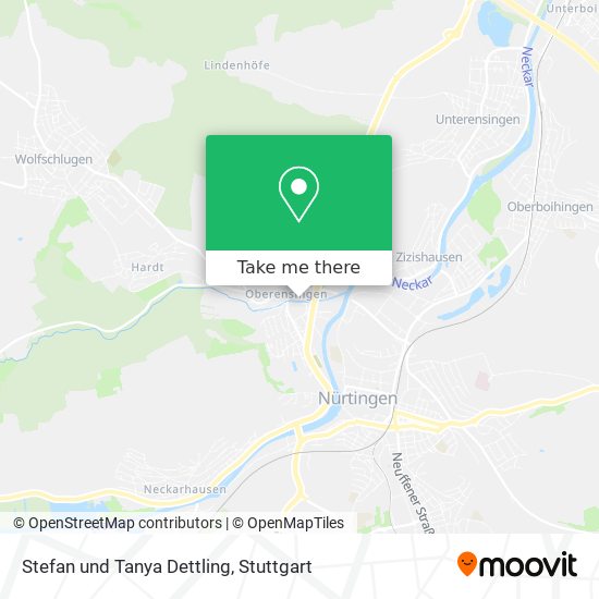 Stefan und Tanya Dettling map