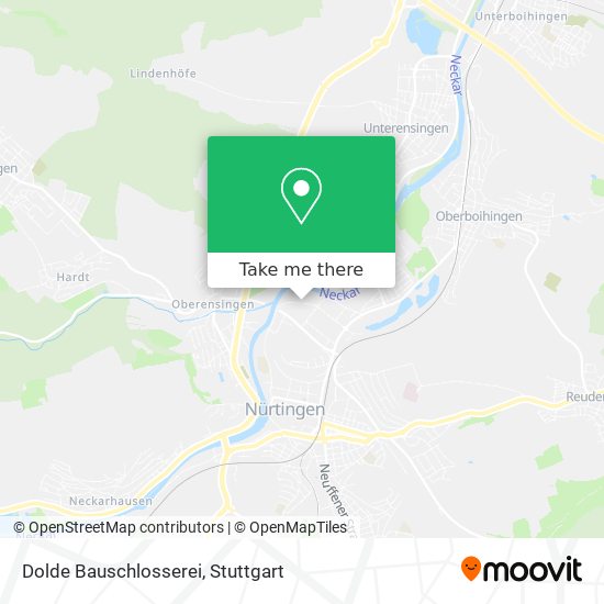 Dolde Bauschlosserei map