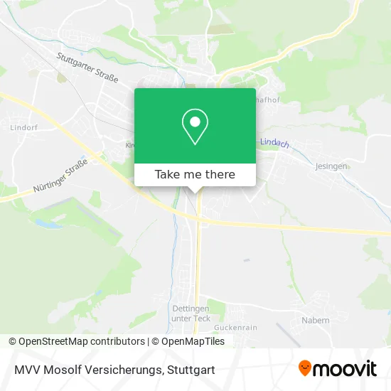 Карта MVV Mosolf Versicherungs