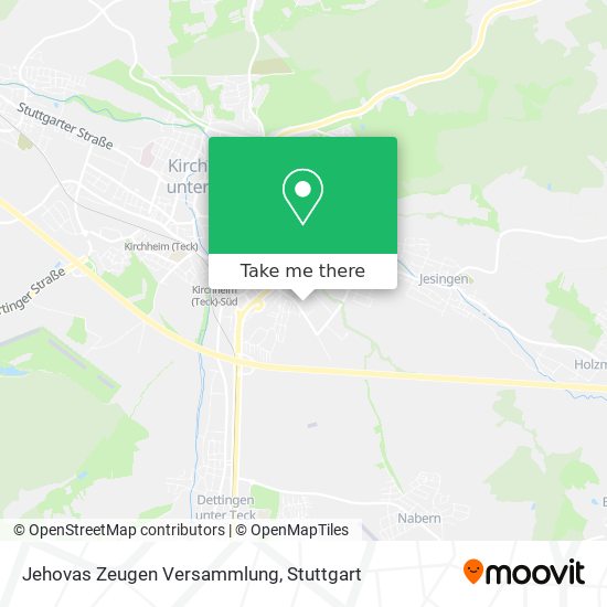 Jehovas Zeugen Versammlung map