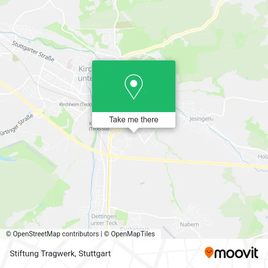 Карта Stiftung Tragwerk