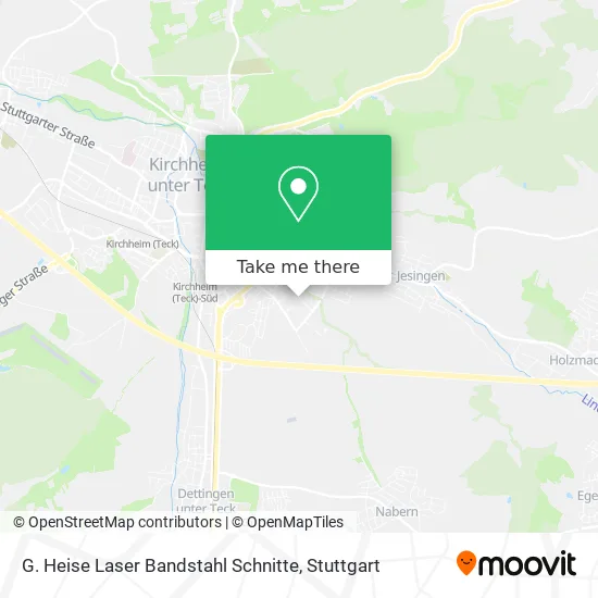 Карта G. Heise Laser Bandstahl Schnitte