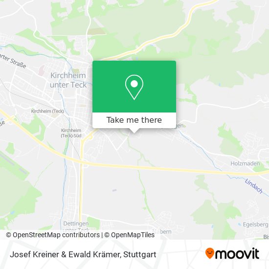 Josef Kreiner & Ewald Krämer map